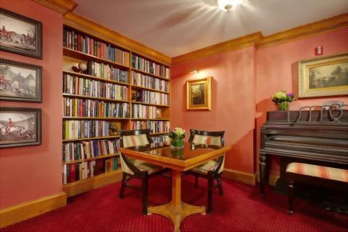 Books are always available for our guests in our Library.  Each hotel in the Library Hotel Collection has a library for their guests use!  Such a fun bonus!
