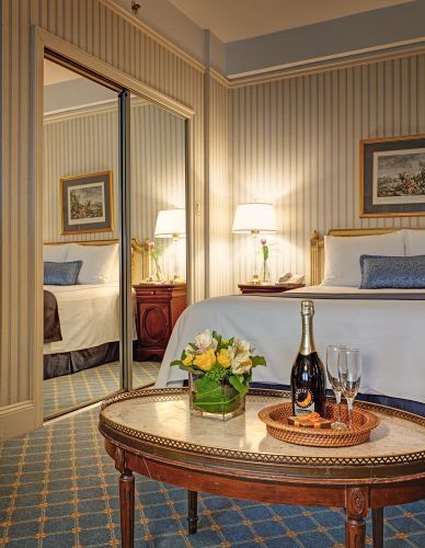 At the Hotel Elysee the Deluxe Accessible Queen Rooms measure approximately 300 square feet!